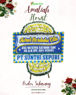 Papan Bunga Duka di Caturanom
