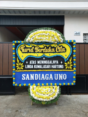 Papan Bunga Duka di Caturanom